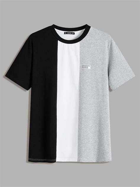 shein men's t shirts|shein men casual shirts.